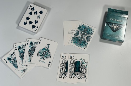 Ellusionist Fathom Playing Card Deck - Inspired by Water - Opened but never Used - Picture 5 of 7