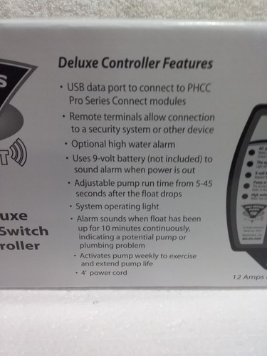 Glentronics Pro Series PHCC Deluxe Dual Float Switch And Controller DFC2 - Picture 3 of 7