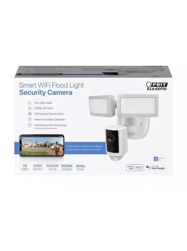 Feit SEC3000/CAM Smart Wifi Flutlicht Überwachungskamera 1080p HD - Bild 2 von 13