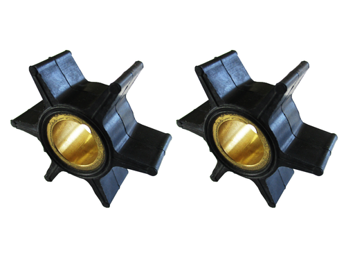 47-89982 Fits Mercury Outboard 20 HP Impeller x2 PCS 18-3052 9-45311 89820 - Picture 7 of 9