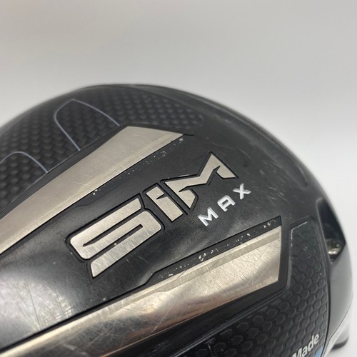 TaylorMade SIM MAX 9.0 Driver Head 9 RH Right Handed Golf Used - Picture 7 of 12