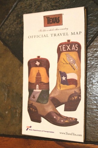 Texas Official Travel Map 2003 Texas Department of Transportation Clean - Picture 1 of 2