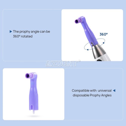 Dental Cordless Hygiene Prophy Handpiece 360° Swivel /Composite Polishing Kit - Picture 19 of 54