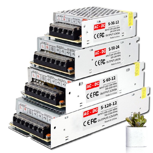 3/5/9/12/15/18/24/32/36/48/50V Regulated Switching Power Supply Universal PSU DC - Picture 4 of 141