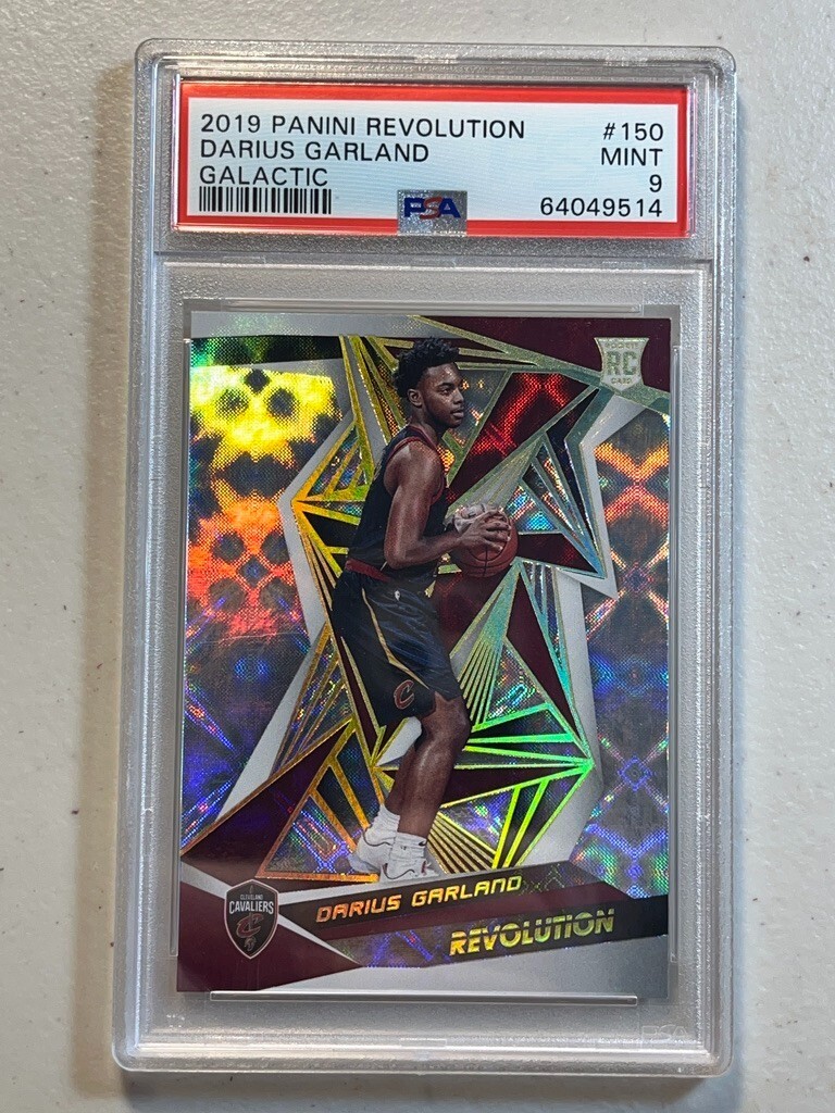 Darius Garland PSA 9 2019-20 Panini Revolution Galactic Rookie RC 150 Mint (514)