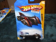 2010 Hot Wheels HW 2010 New Models '08 Batmobile 1/64 Scale Diecast