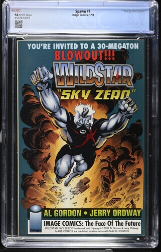 Spawn 7 9.8 NM/M White Pages - Picture 2 of 2