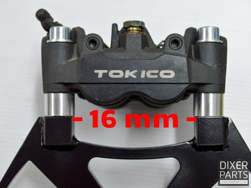 Soporte de freno de mano para Kawasaki ZX6-R 636 (2005-2018) pinza extra manual truco - Imagen 8 de 10