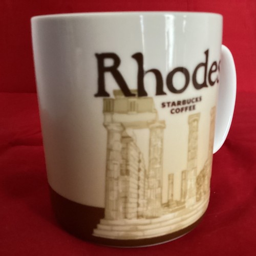 Starbucks Rhodes Greece Icon Collector Series 16 oz Kaffee-/Teebecher 2012 NEU - Bild 9 von 15