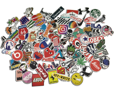 100Pcs Fashion words channel hypebeast Stickers perfect for Computer Laptop... - Picture 2 of 8