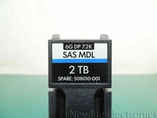 HP 508010-001 2TB 7,200 RPM 6 Gbps 3.5 in. SAS HDD HUA722020ALA330