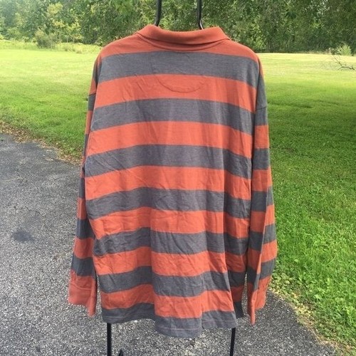 Camisa Polo Arrow 3XL Calabaza Naranja Gris Otoño - Imagen 3 de 7