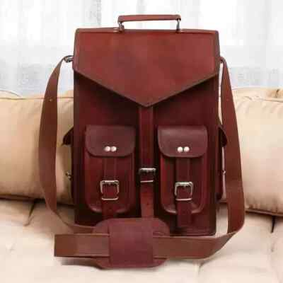 #ad #ad Fully Refined Backpack Goat Leather Bag