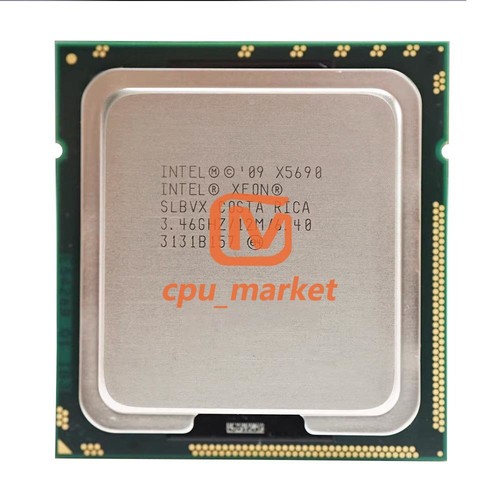 Intel Xeon X5690 SLBVX 3.46 GHz 6 Cores 12MB 130W LGA 1366 CPU Processor - Picture 1 of 1
