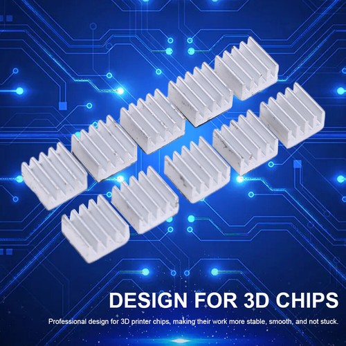 10 Stück Aluminium-Kühlkörper für Raspberry Pi, elektronische Chip-RAM-MOS-Kühlu - Bild 10 von 10