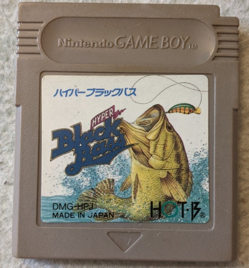 ハイパーブラックバス ゲームボーイ ハイパーブラックバス』1992年／ゲームボーイ - レトロゲームの