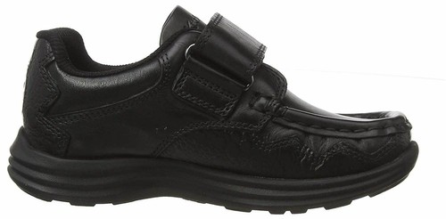 Kickers Reasan Sawrus Black Leather Infant School Shoes - Picture 5 of 7