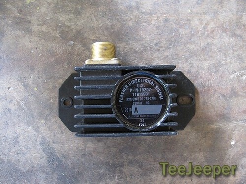 new Turn Signal Flasher 24V Jeep M151 M35 M38 11613631 - Picture 1 of 3