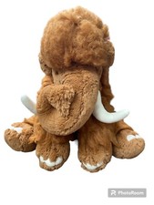 Jellycat London Maximus Mammoth Wooly Plush Stuffed Animal Furry Excellent 15"