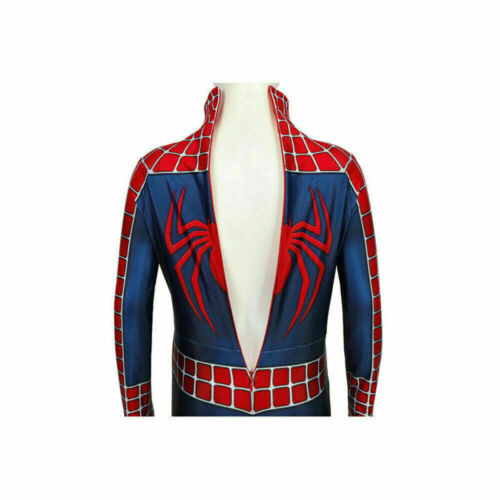 Hot Child Spiderman Tobey Maguire Cosplay Costume Kids Jumpsuit Zentai Suit Boys - Picture 15 of 31