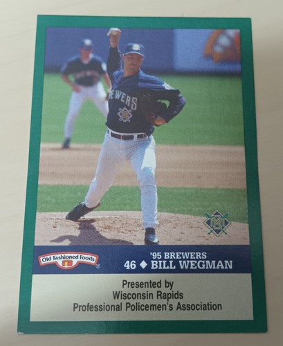 1995 Milwaukee Brewers Police Cards - Wisconsin Rapids Professional Policemen's - Imagen 2 de 23