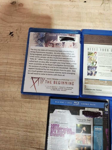 Lote de DVD de anime Blu Ray animación usada - Imagen 11 de 12