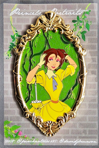 Pinchantress Disney Inspirado Tarzán Jane Princely Retratos LE 50 Prendedor en Pin - Imagen 2 de 12