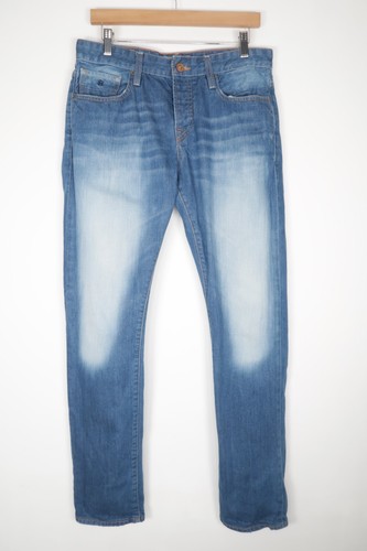 Pantalones de mezclilla para hombre Scotch & Soda RALSTON elásticos regulares calce ajustado azules W30 L32 - Imagen 2 de 16