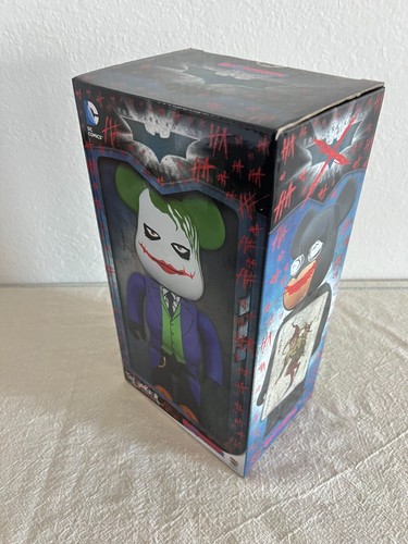 400% Joker The Dark Knight Bearbrick DC NIB Sealed Authentic - Picture 4 of 5