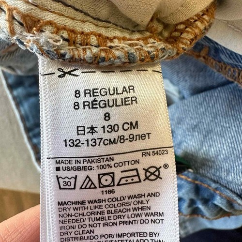 Gap Kids Warner Bros Looney Tunes Girlfriend Jeans Size 8 Regular - Picture 8 of 9