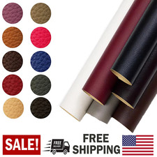 Self Adhesive Vinyl Faux Leather Fabric Repair Patch Kit For Car seat Sofas