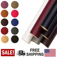 Self Adhesive Vinyl Faux Leather Fabric Repair Patch Kit for Car seat Sofas