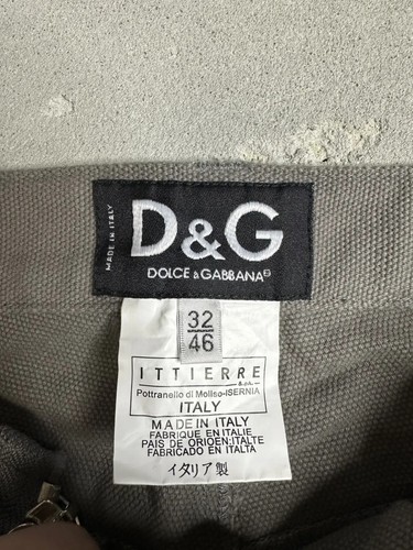 AW2003 Dolce & Gabbana tornado cargo zipper pants archive Mens Size 32 - Picture 14 of 15