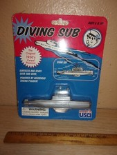 NEW IN PACKAGE VINTAGE TOYSMITH DIVING SUB MADE IN USA 1950'S CEREAL PREMIUM NEW IN PACKAGE VINTAGE TOYSMITH DIVING SUB MADE IN USA 1950'S CEREAL PREMIUM