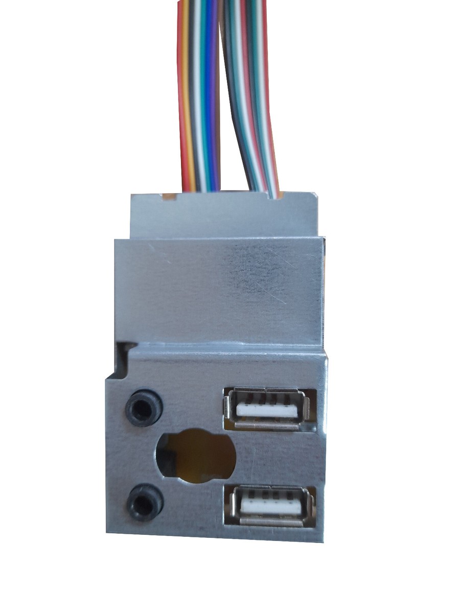 2x USB HD AUDIO Front Panel Bracket Port Cable For Zoostorm