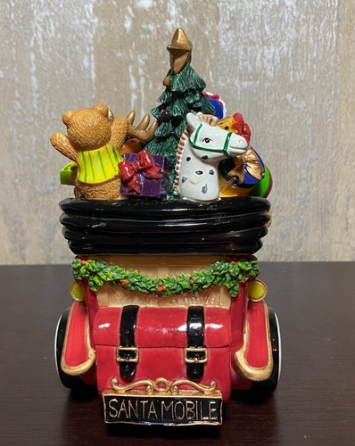 Fitz And Floyd Santa Mobile - Spieluhr Figur "We Wish You A Merry Christmas" - Bild 4 von 6