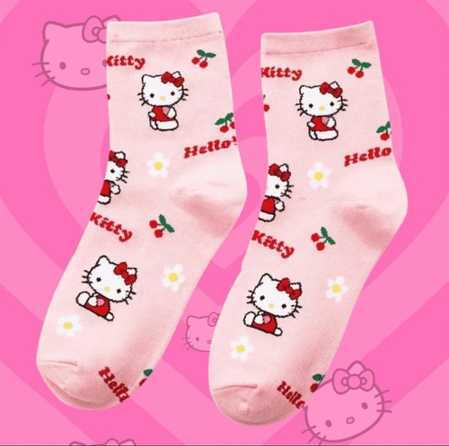 sanrio crew socks maru keroppi my melody lazy egg hello kitty - Picture 13 of 31