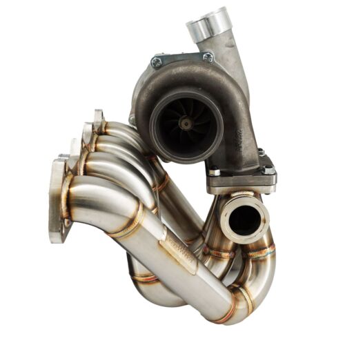Kit de colector turbo de montaje superior serie B T3 GSR B16 B18 B20 44 mm para Civic Si DC2 - Imagen 5 de 13