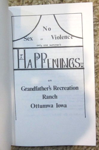 Cousin's Country Place, Ottumwa, Iowa by Lorraine Warner, Paperback, Dated 1987 - Picture 3 of 6