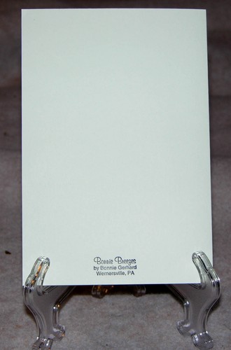 Origami gefaltete Dollar Stern Handarbeit Grußkarte, Babys erste Weihnachten - Bild 4 von 5