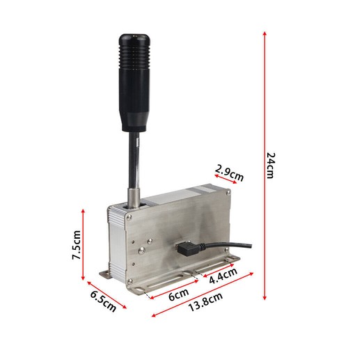USB Sequential Shifter For Shifter Sim Racing For Logitech G25 G27 G29 G920 T300 - Picture 2 of 13