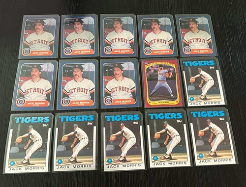 Jack Morris Lot of 292 Cards NM to NM/MT 1980 Topps #371 1984 Donruss #415 - Picture 10 of 12