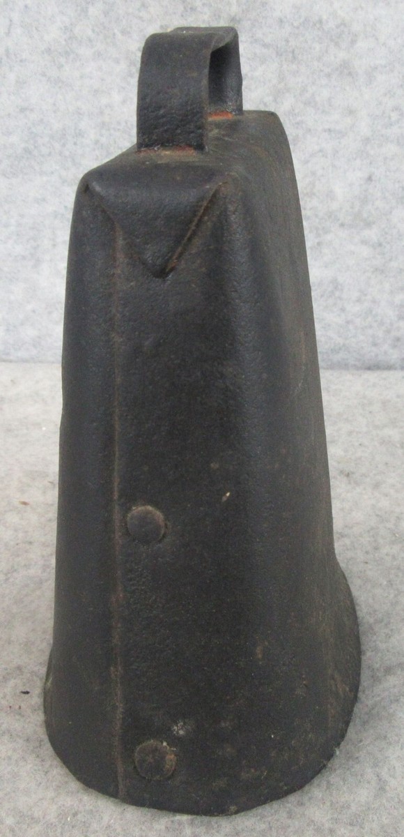 Antique Country Vintage Farm Ranch Cow Bell Hand Crafted - VIDEO