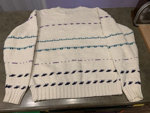 De colección. Suéter nórdico ALPS resistente al aire libre para hombre M mezcla de lana EE. UU. - Imagen 5 de 6