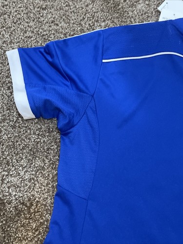 Adidas Womens Climacool Regista 14 Size M Cobalt Blue & White Soccer Jersey NWT - Picture 6 of 7