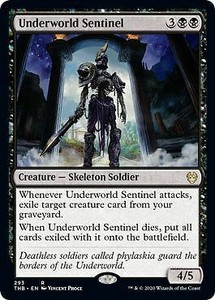 Underworld Sentinel 293/254 Theme Booster Exclusive Near Mint MTG Underworld Sentinel 293/254 Theme Booster Exclusive Near Mint MTG