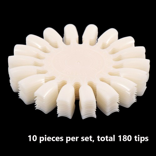 10Pcs Nail Color Display Wheel, 180 Tips Gel Polish Practice Board, Color Charts - Picture 2 of 12