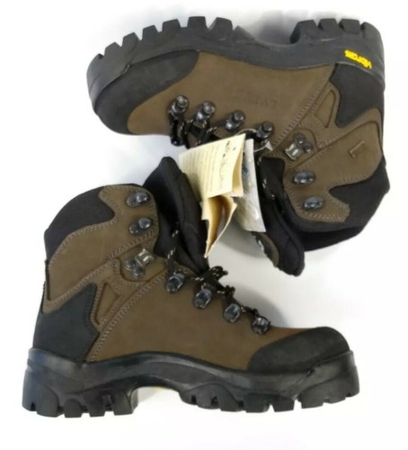 Lytos Vibram Suela Botas Negro Marrón Para Hombre Talla 6 Impermeables Diseñadas en Italia Nuevas - Imagen 6 de 12