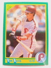 1990 Score Baseball #36 Von Hayes
