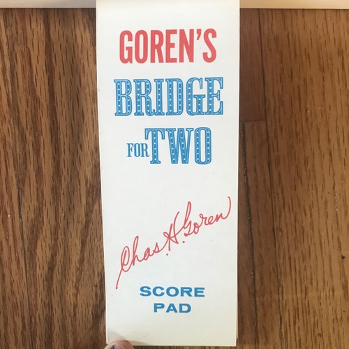 Vintage 1964 Goren’s Bridge for Two Complete w/ Instructions Milton Bradley - Picture 9 of 10